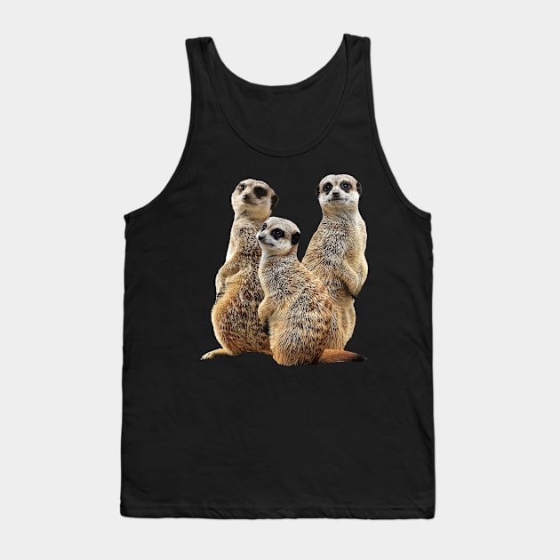 Funny Meerkat - Mongoose in Africa Tank Top by T-SHIRTS UND MEHR